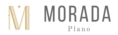 A logo with a star above the letter M and the word MORADA below it.